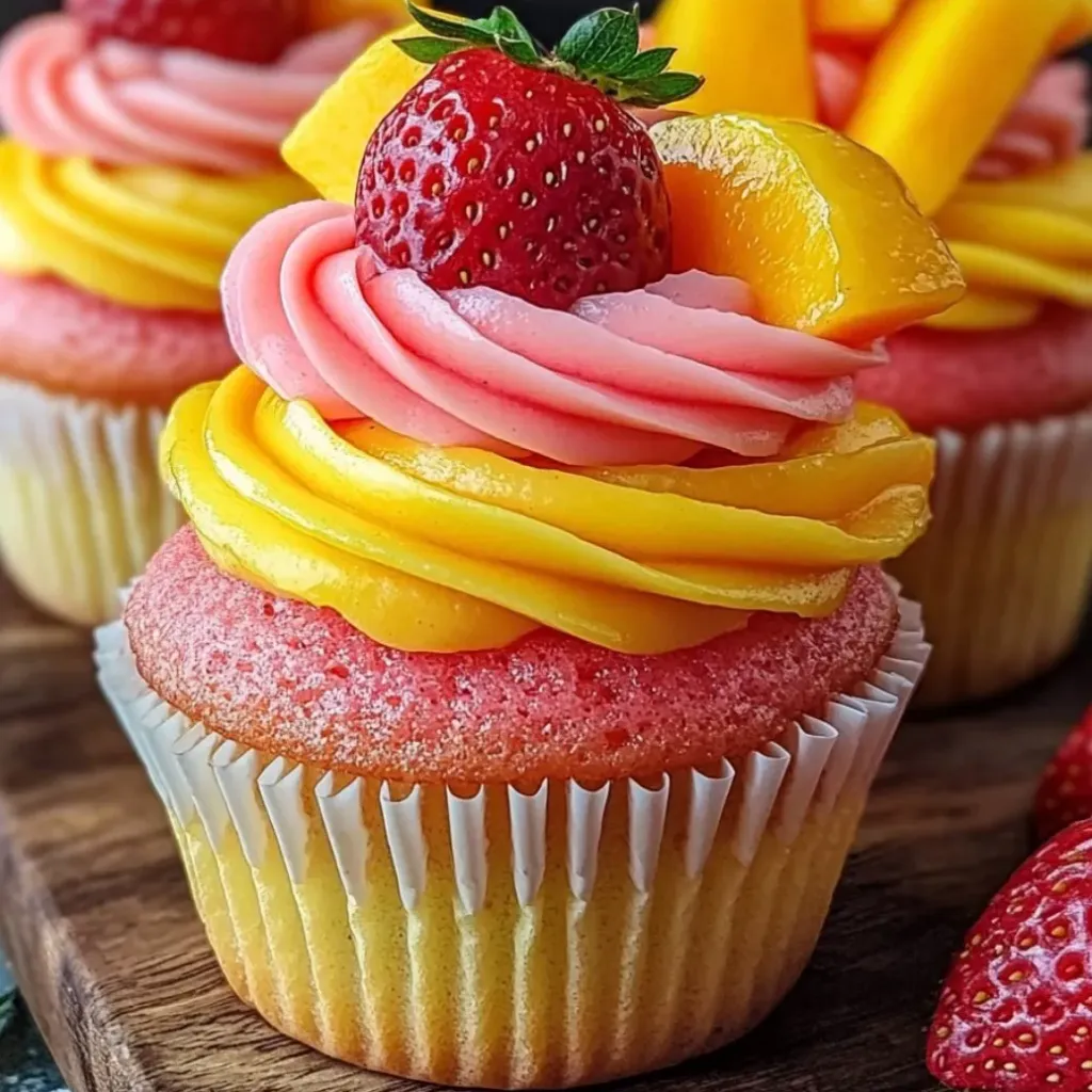Strawberry Mango Delight: Refreshing Summer Dessert Recipe