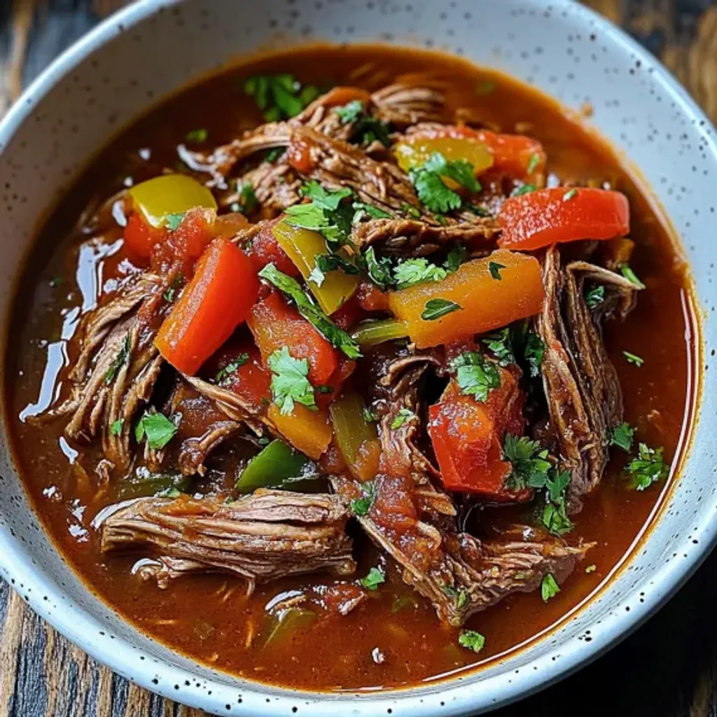 Tender Slow-Cooked Shredded Beef Recipe