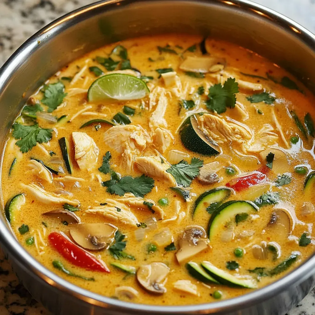 Thai Chicken Curry Soup Recipe