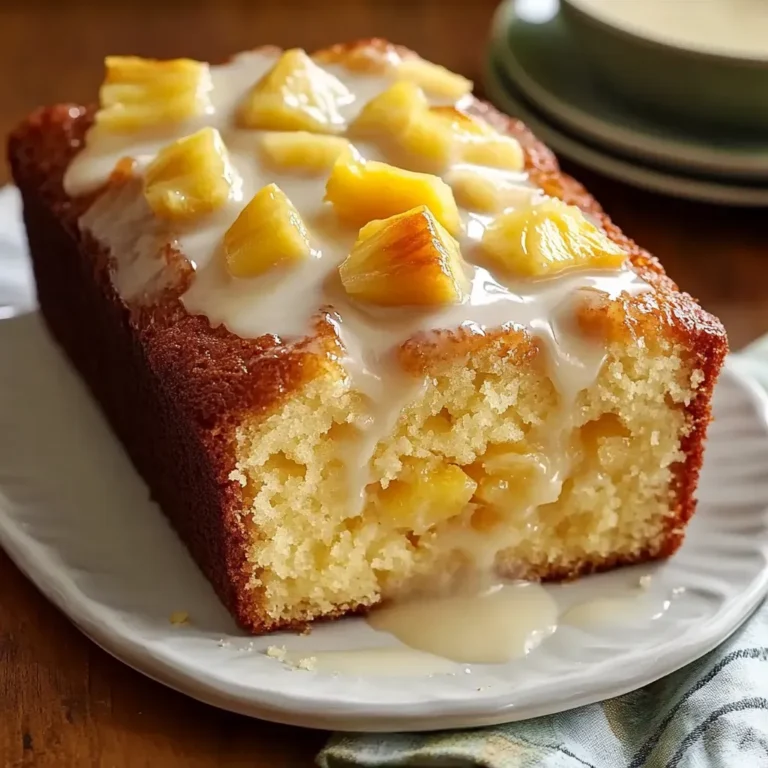 Tropical Pineapple Cake: A Juicy Delight