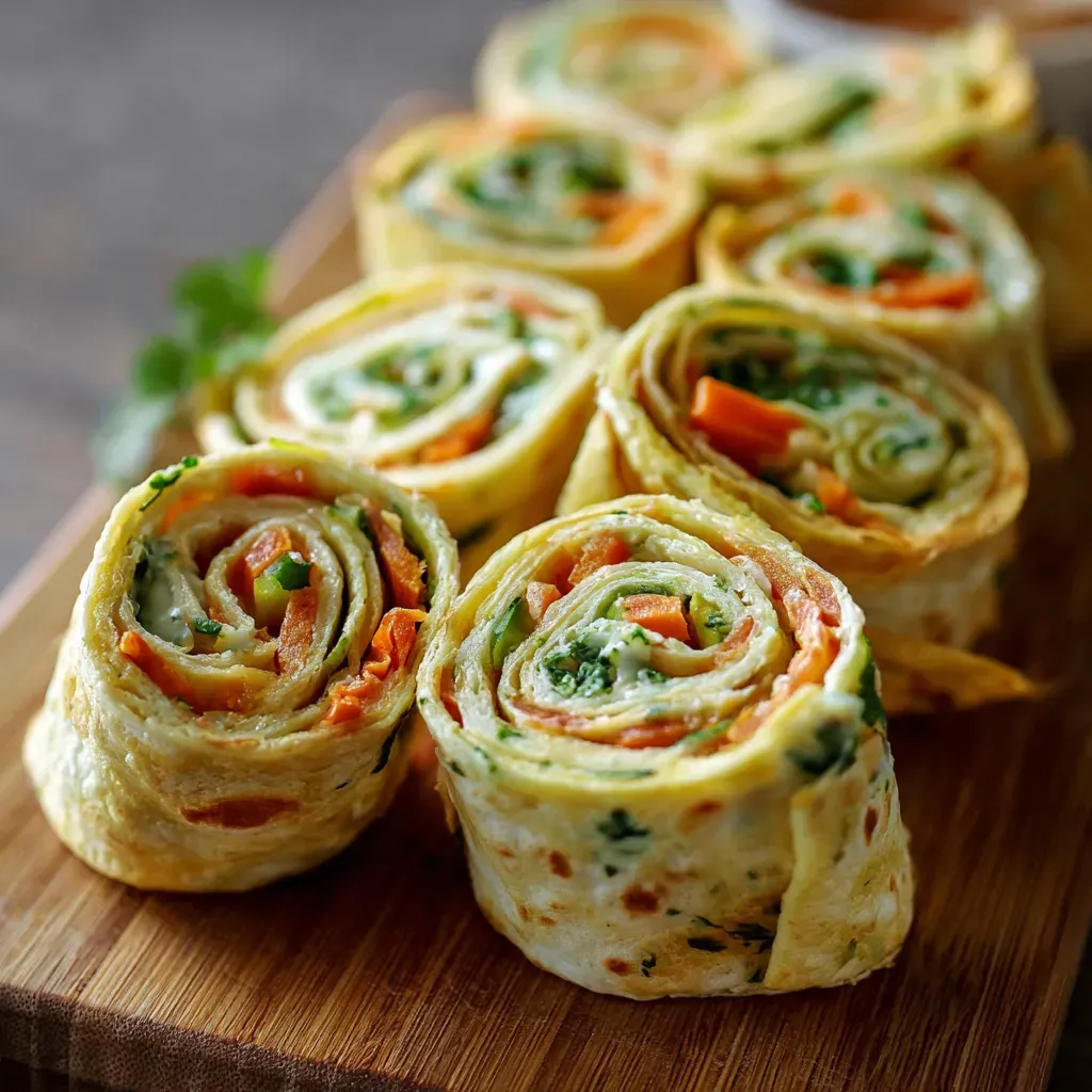 Vibrant Veggie Tortilla Pinwheels