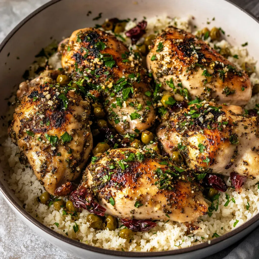 Zaatar Yogurt Chicken Recipe: Delicious Baked Dish