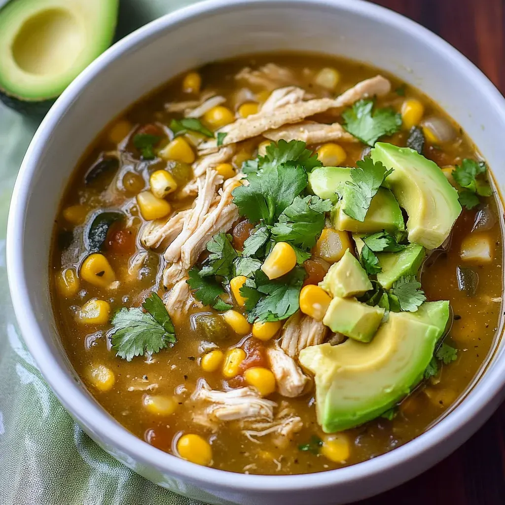 Zesty Green Chicken Chili Recipe