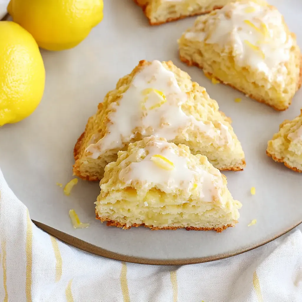 Zesty Lemon Scones Recipe